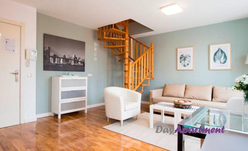 apartment from day apartment for rent for companies in Madrid Plaza Castilla